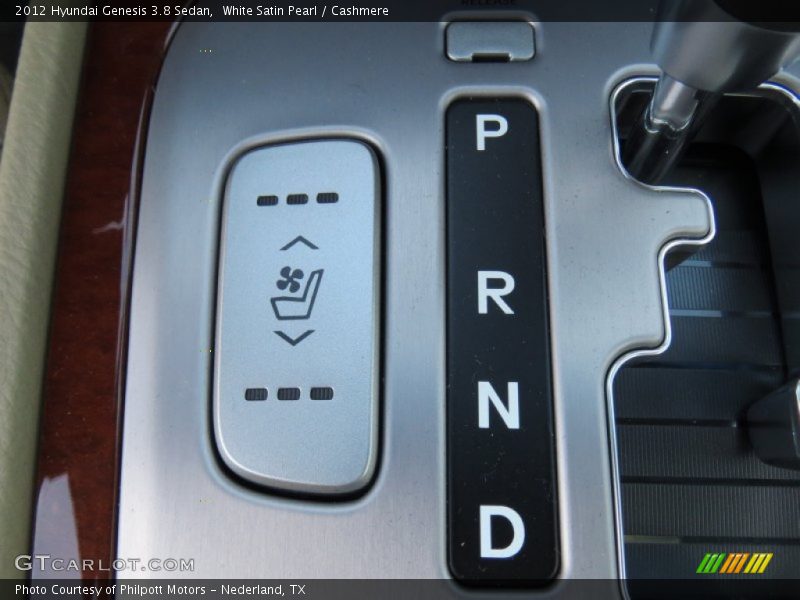 White Satin Pearl / Cashmere 2012 Hyundai Genesis 3.8 Sedan