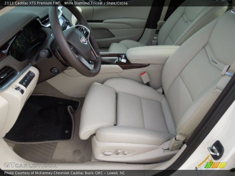 White Diamond Tricoat / Shale/Cocoa 2013 Cadillac XTS Premium FWD
