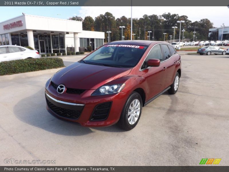 Copper Red / Sand 2011 Mazda CX-7 i SV