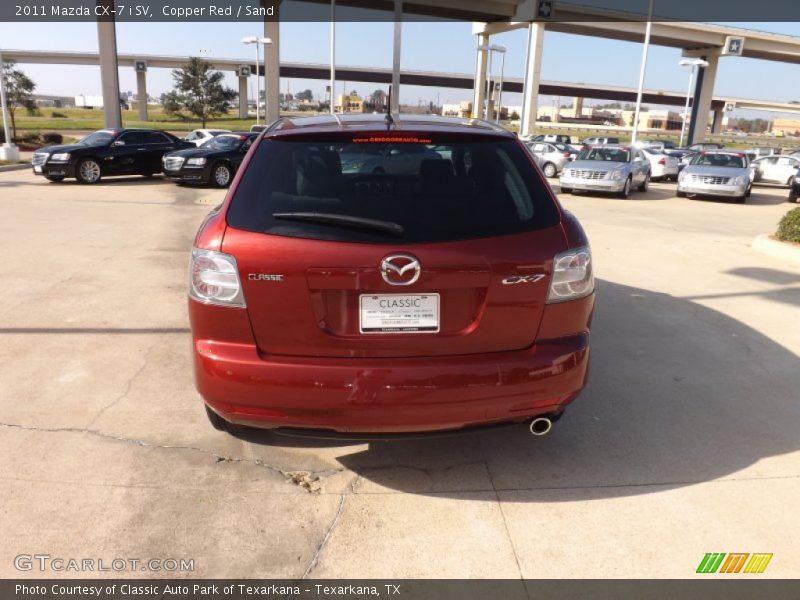 Copper Red / Sand 2011 Mazda CX-7 i SV