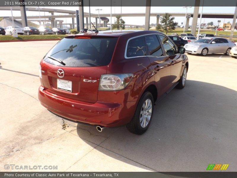 Copper Red / Sand 2011 Mazda CX-7 i SV