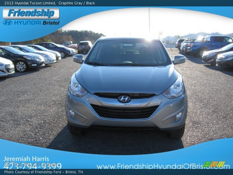 Graphite Gray / Black 2013 Hyundai Tucson Limited