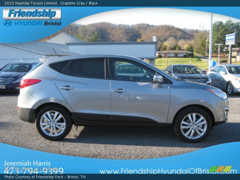 Graphite Gray / Black 2013 Hyundai Tucson Limited