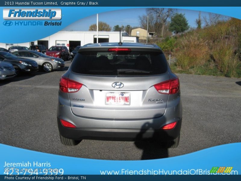 Graphite Gray / Black 2013 Hyundai Tucson Limited
