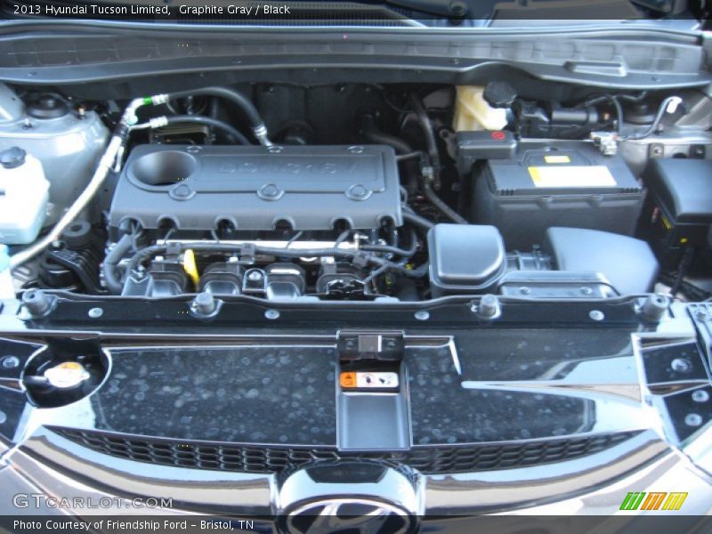 Graphite Gray / Black 2013 Hyundai Tucson Limited