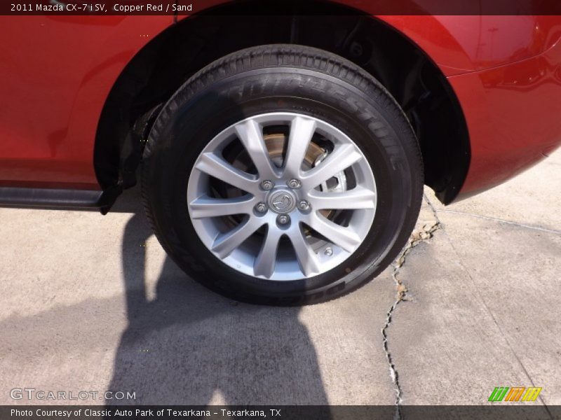 Copper Red / Sand 2011 Mazda CX-7 i SV