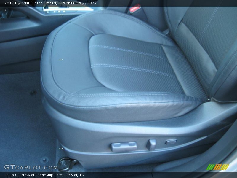 Graphite Gray / Black 2013 Hyundai Tucson Limited