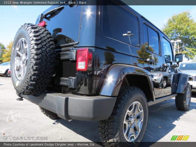 Black / Black 2013 Jeep Wrangler Unlimited Rubicon 4x4