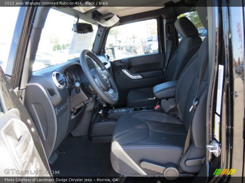 Black / Black 2013 Jeep Wrangler Unlimited Rubicon 4x4