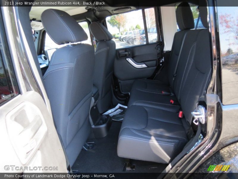 Black / Black 2013 Jeep Wrangler Unlimited Rubicon 4x4