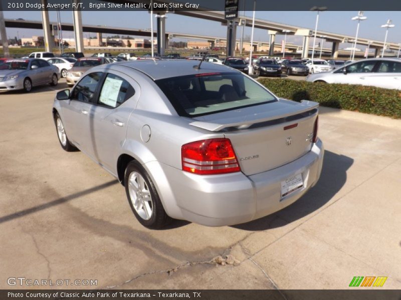 Bright Silver Metallic / Dark Slate Gray 2010 Dodge Avenger R/T