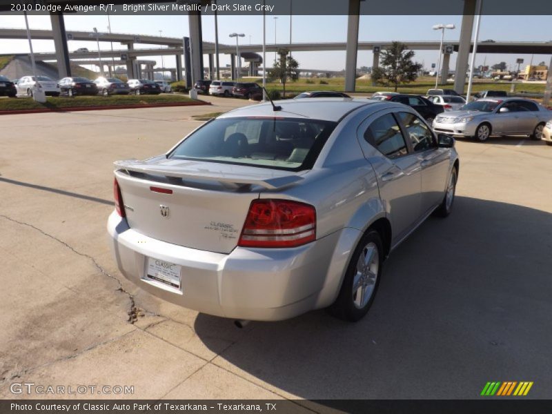 Bright Silver Metallic / Dark Slate Gray 2010 Dodge Avenger R/T