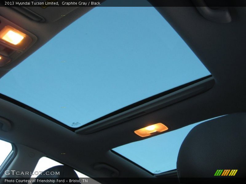 Graphite Gray / Black 2013 Hyundai Tucson Limited
