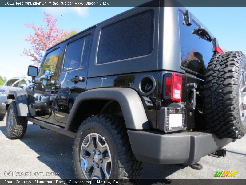 Black / Black 2013 Jeep Wrangler Unlimited Rubicon 4x4