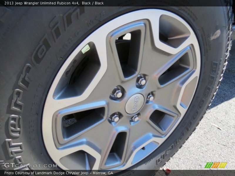 Black / Black 2013 Jeep Wrangler Unlimited Rubicon 4x4