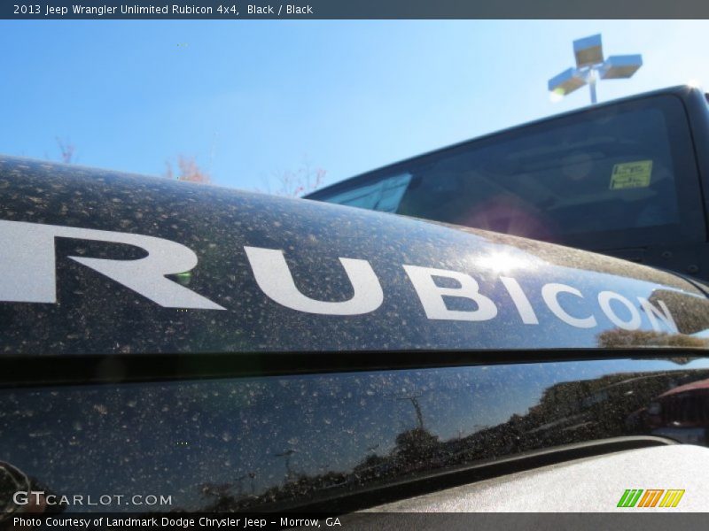 Black / Black 2013 Jeep Wrangler Unlimited Rubicon 4x4