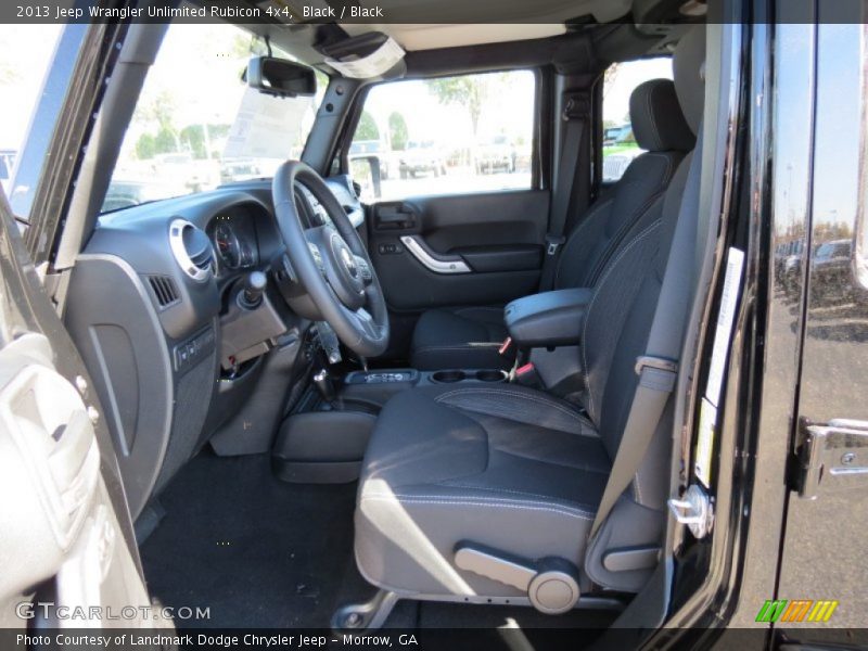Black / Black 2013 Jeep Wrangler Unlimited Rubicon 4x4