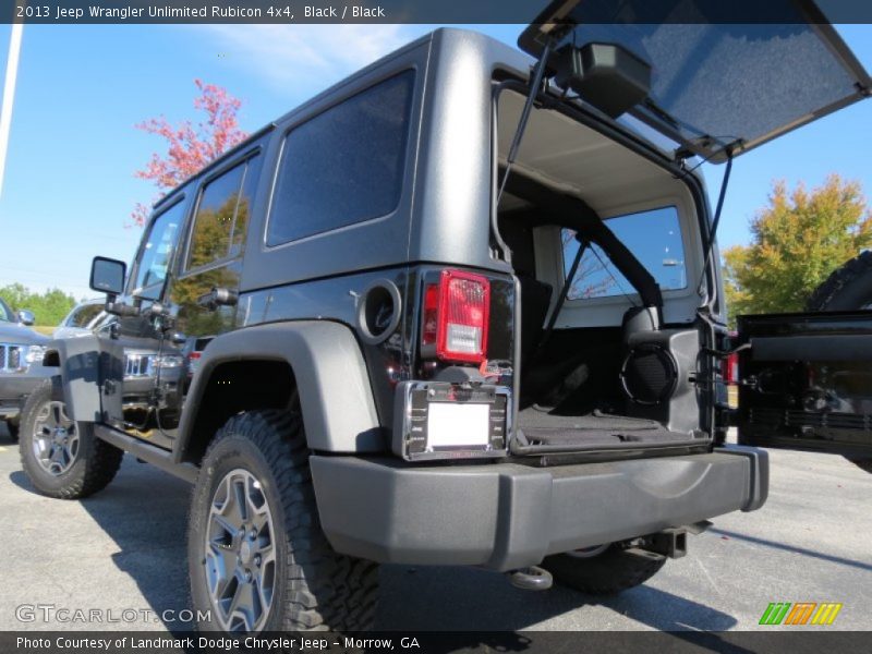 Black / Black 2013 Jeep Wrangler Unlimited Rubicon 4x4