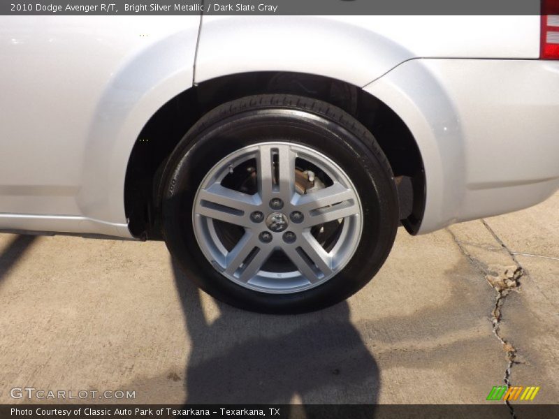 Bright Silver Metallic / Dark Slate Gray 2010 Dodge Avenger R/T