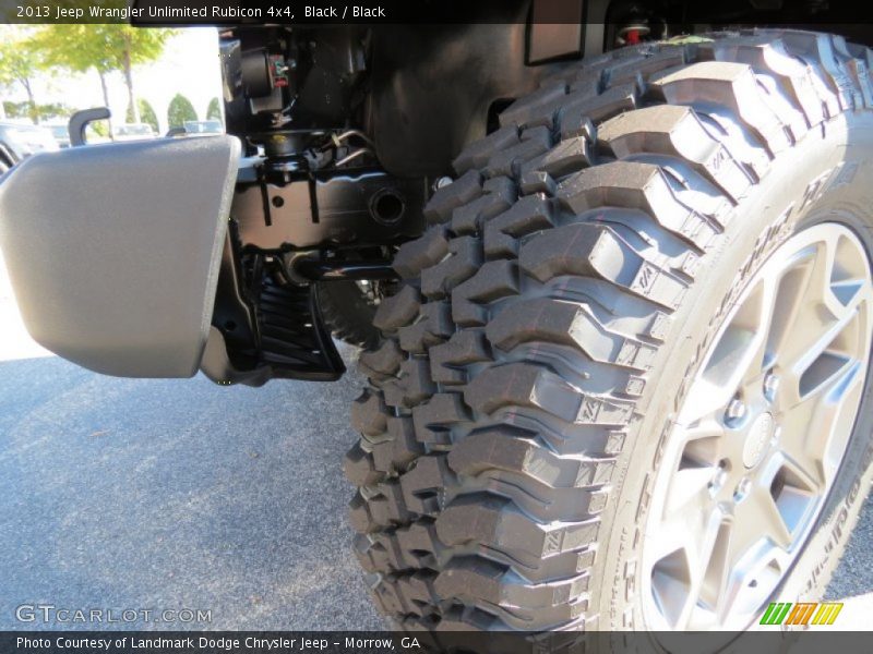 Black / Black 2013 Jeep Wrangler Unlimited Rubicon 4x4