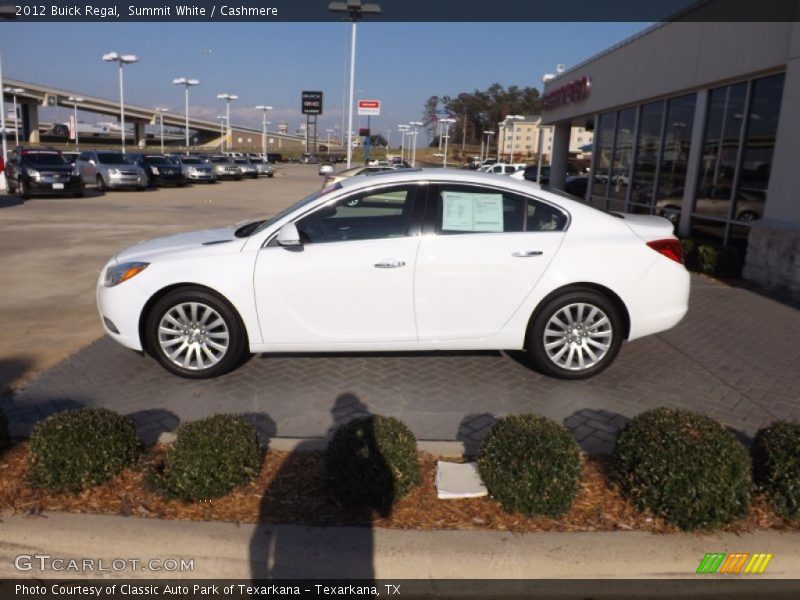 Summit White / Cashmere 2012 Buick Regal