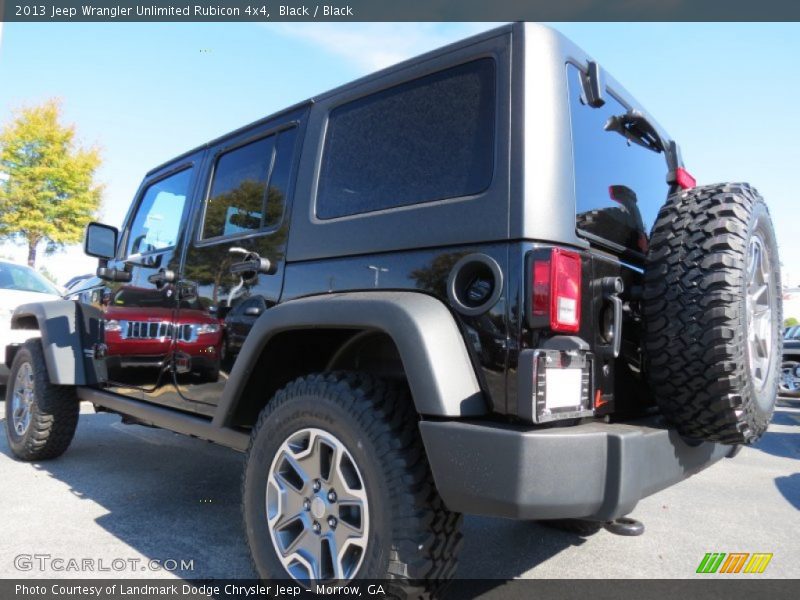 Black / Black 2013 Jeep Wrangler Unlimited Rubicon 4x4