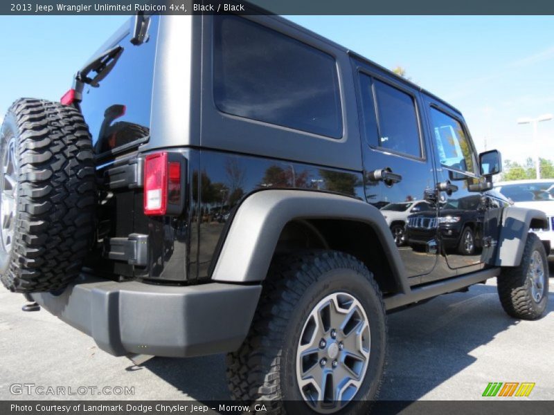 Black / Black 2013 Jeep Wrangler Unlimited Rubicon 4x4