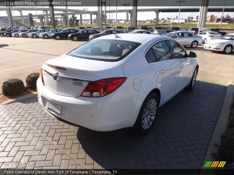 Summit White / Cashmere 2012 Buick Regal
