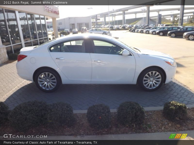 Summit White / Cashmere 2012 Buick Regal