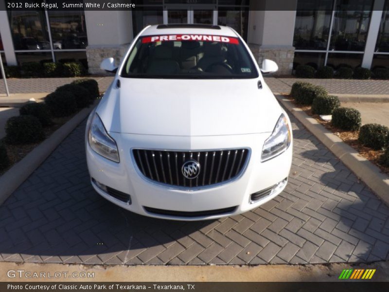 Summit White / Cashmere 2012 Buick Regal