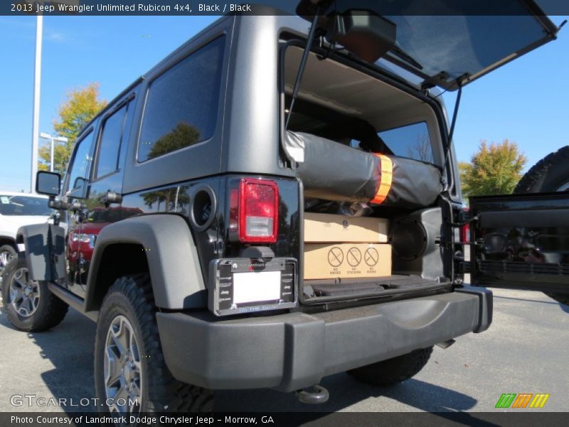 Black / Black 2013 Jeep Wrangler Unlimited Rubicon 4x4