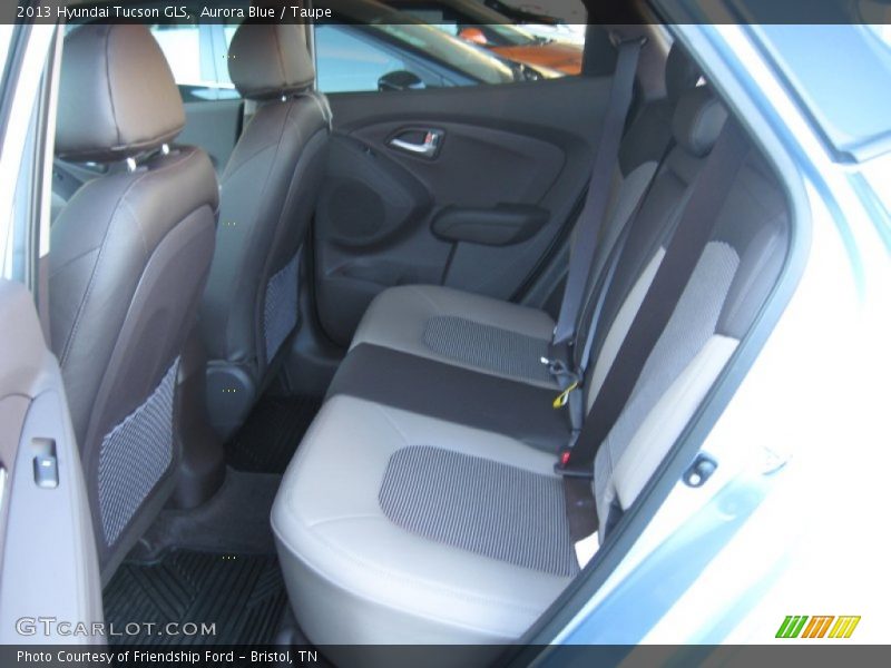 Aurora Blue / Taupe 2013 Hyundai Tucson GLS