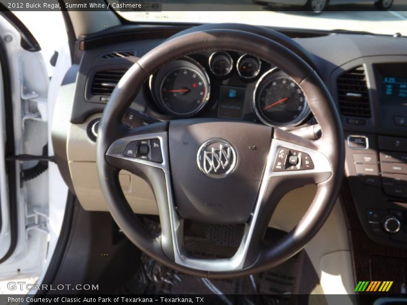 Summit White / Cashmere 2012 Buick Regal
