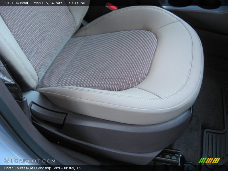 Aurora Blue / Taupe 2013 Hyundai Tucson GLS