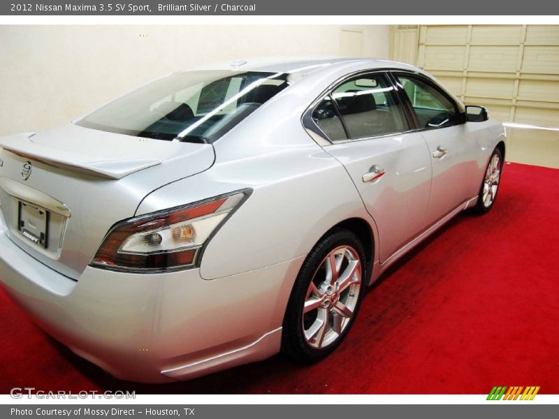 Brilliant Silver / Charcoal 2012 Nissan Maxima 3.5 SV Sport