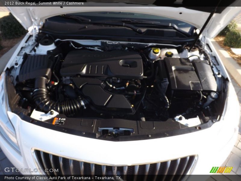 Summit White / Cashmere 2012 Buick Regal