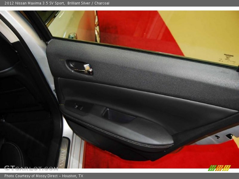Brilliant Silver / Charcoal 2012 Nissan Maxima 3.5 SV Sport