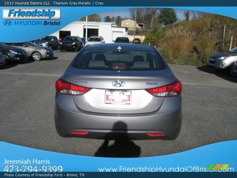 Titanium Gray Metallic / Gray 2013 Hyundai Elantra GLS