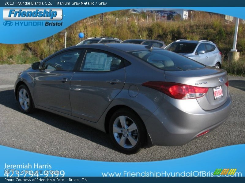 Titanium Gray Metallic / Gray 2013 Hyundai Elantra GLS