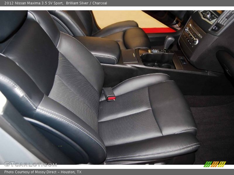Brilliant Silver / Charcoal 2012 Nissan Maxima 3.5 SV Sport