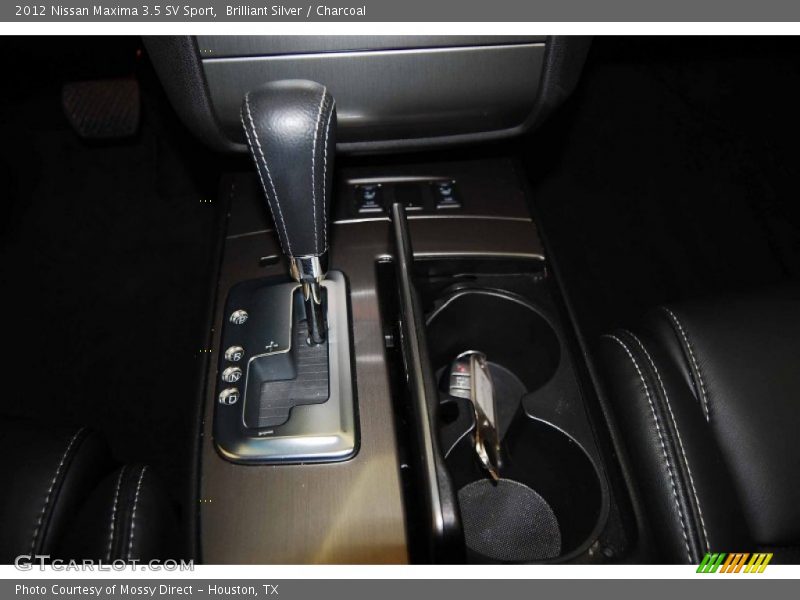 Brilliant Silver / Charcoal 2012 Nissan Maxima 3.5 SV Sport