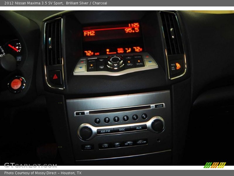 Brilliant Silver / Charcoal 2012 Nissan Maxima 3.5 SV Sport