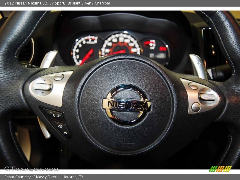 Brilliant Silver / Charcoal 2012 Nissan Maxima 3.5 SV Sport