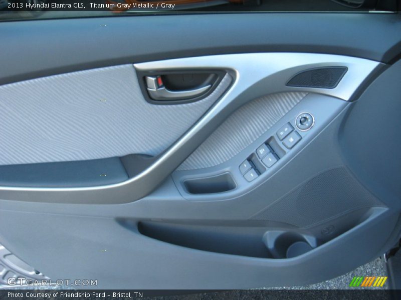 Titanium Gray Metallic / Gray 2013 Hyundai Elantra GLS