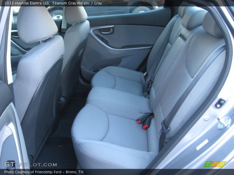 Titanium Gray Metallic / Gray 2013 Hyundai Elantra GLS