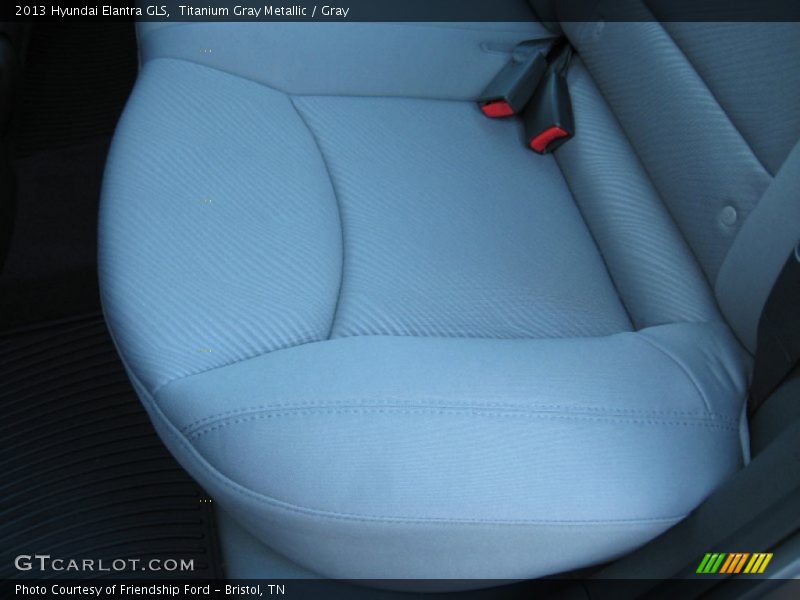 Titanium Gray Metallic / Gray 2013 Hyundai Elantra GLS