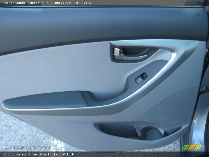 Titanium Gray Metallic / Gray 2013 Hyundai Elantra GLS