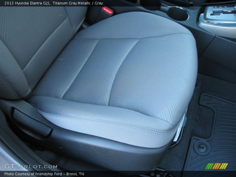 Titanium Gray Metallic / Gray 2013 Hyundai Elantra GLS