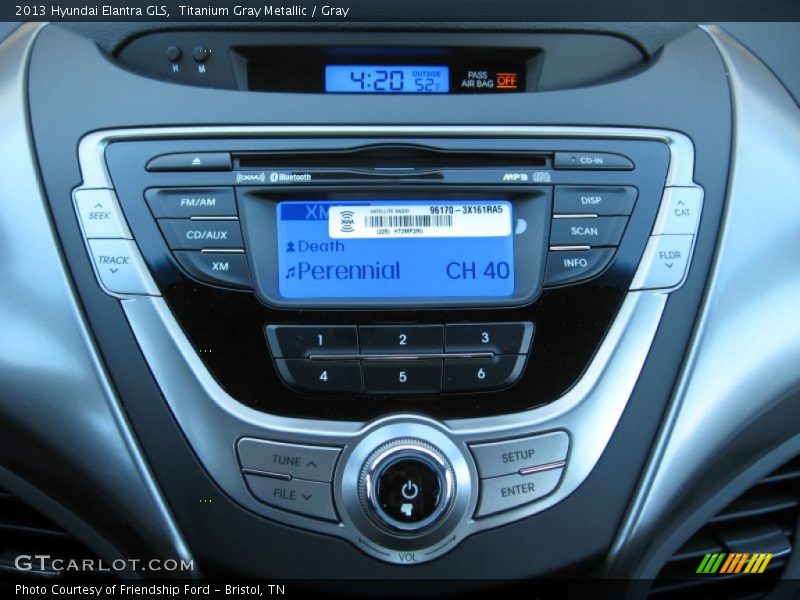 Titanium Gray Metallic / Gray 2013 Hyundai Elantra GLS