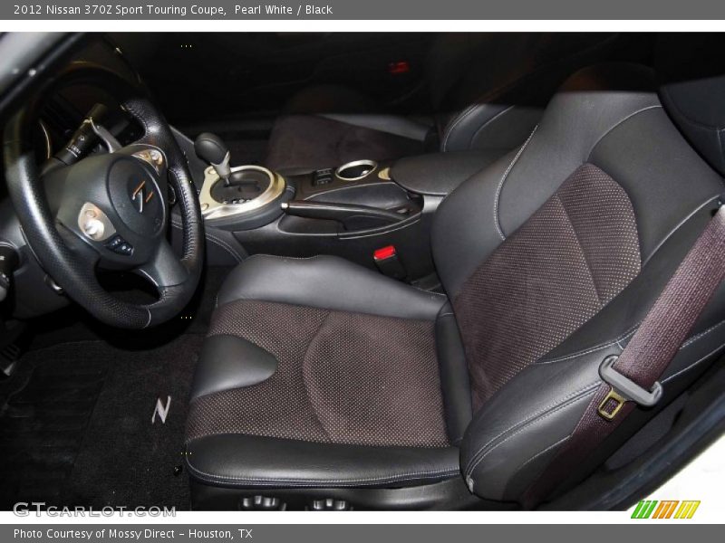 Front Seat of 2012 370Z Sport Touring Coupe